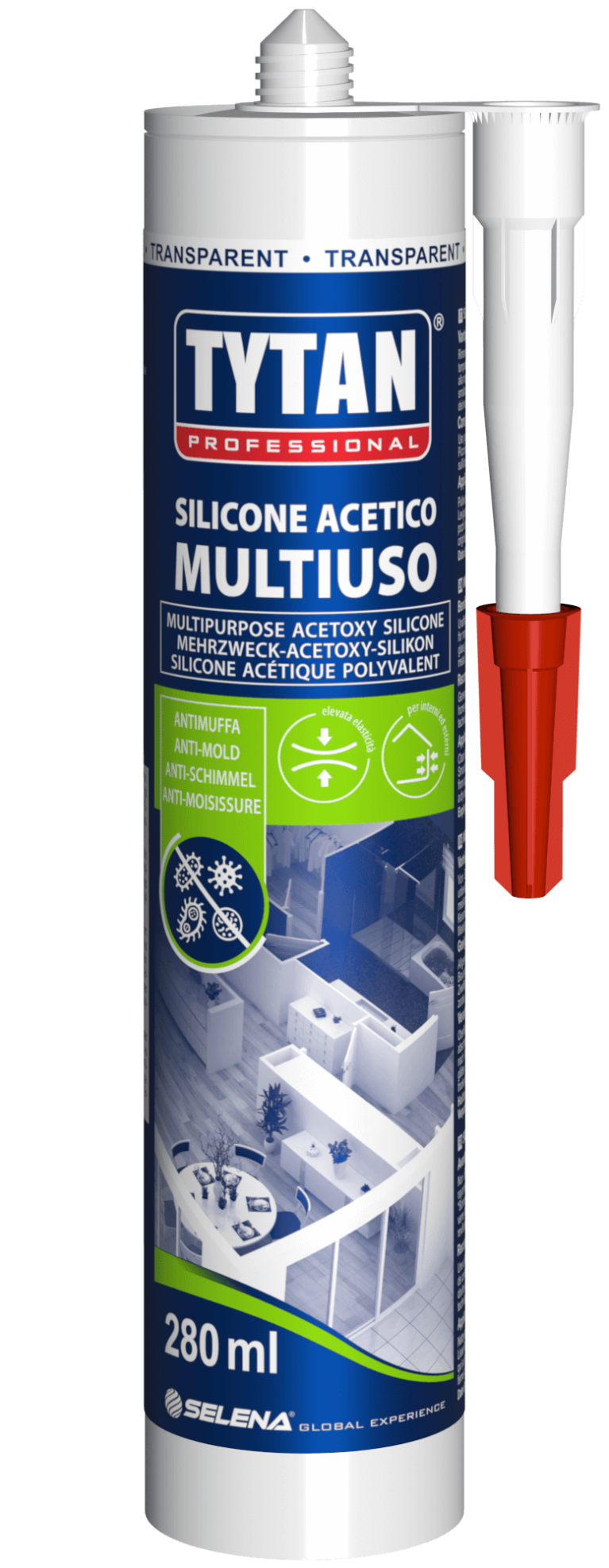 SILICONE ACETICO MULTIUSO